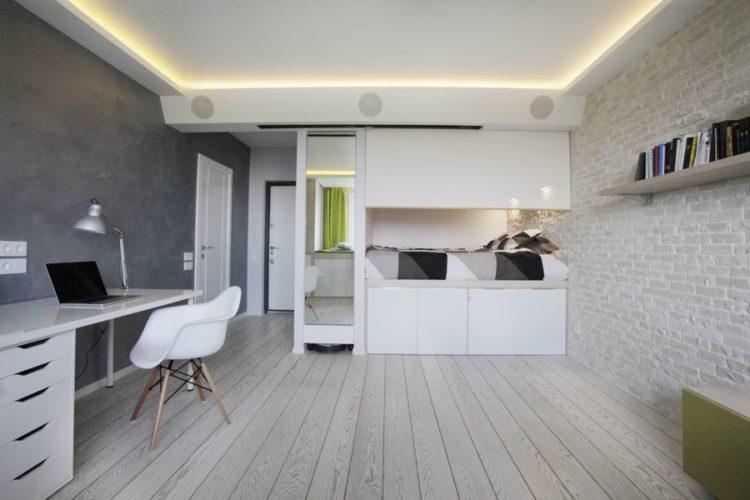 200 идей дизайна интерьера квартиры-студии 25 кв. м с фото ?