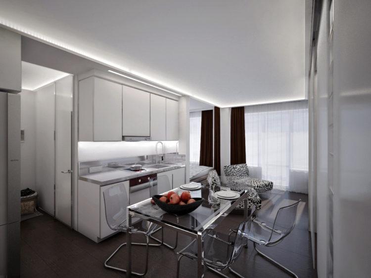 200 идей дизайна интерьера квартиры-студии 25 кв. м с фото ?