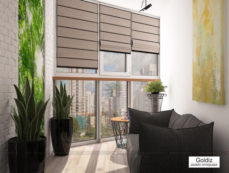 200 идей дизайна интерьера лоджии с фото ?