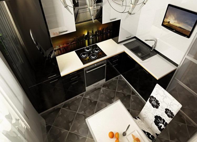 200 идей дизайна интерьера маленькой кухни 6 кв. м с фото ?