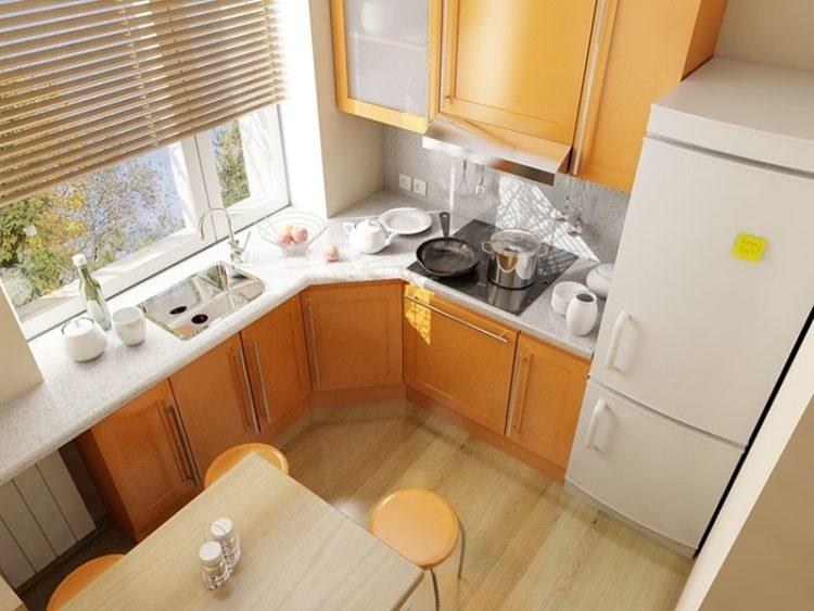 200 идей дизайна интерьера маленькой кухни 6 кв. м с фото ?