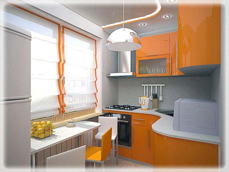 200 идей дизайна интерьера маленькой кухни 6 кв. м с фото ?