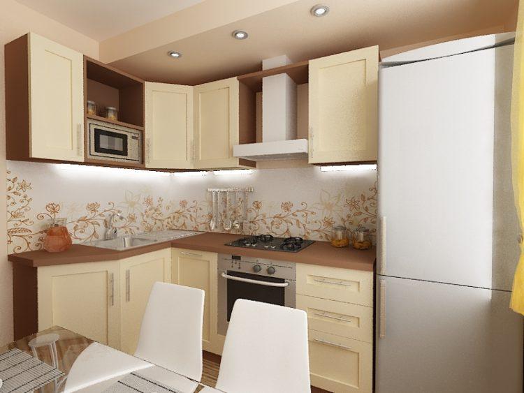 200 идей дизайна интерьера маленькой кухни 6 кв. м с фото ?
