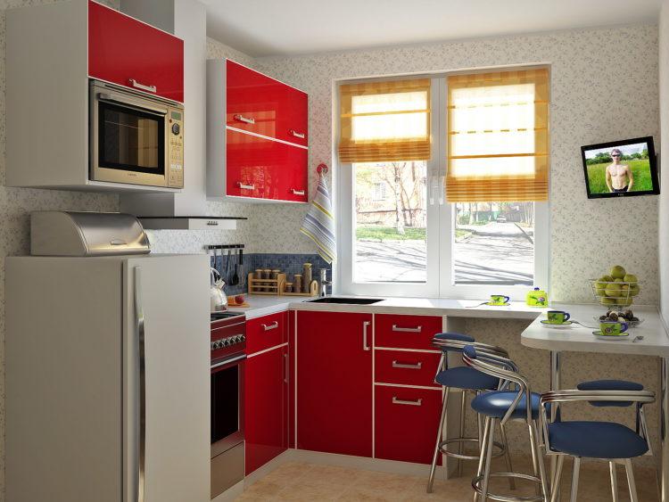 200 идей дизайна интерьера маленькой кухни 6 кв. м с фото ?