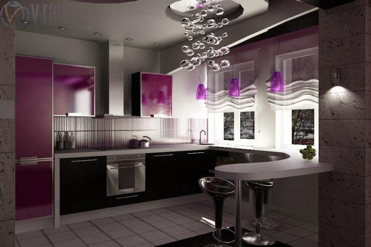 200 идей дизайна интерьера маленькой кухни с барной стойкой с фото ?