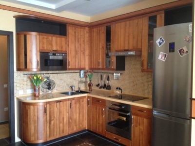 200 идей дизайна интерьера маленькой угловой кухня с фото ?