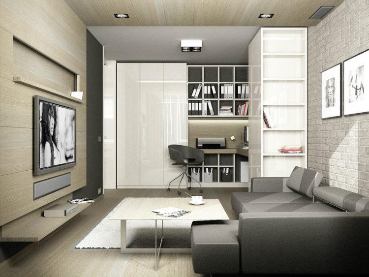 200 идей дизайна интерьера однокомнатной хрущевки с фото ?