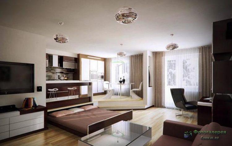 200 идей дизайна интерьера однокомнатной хрущевки с фото ?