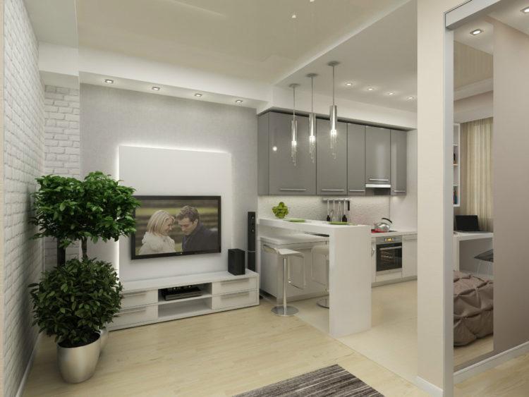 200 идей дизайна интерьера однокомнатной хрущевки с фото ?