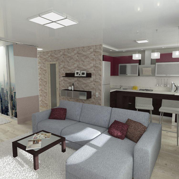 200 идей дизайна интерьера однокомнатной хрущевки с фото ?