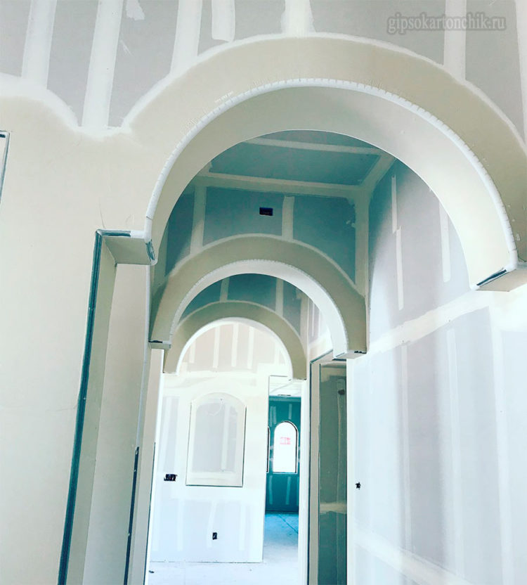 200 идей дизайна интерьера с аркой из гипсокартона с фото ?