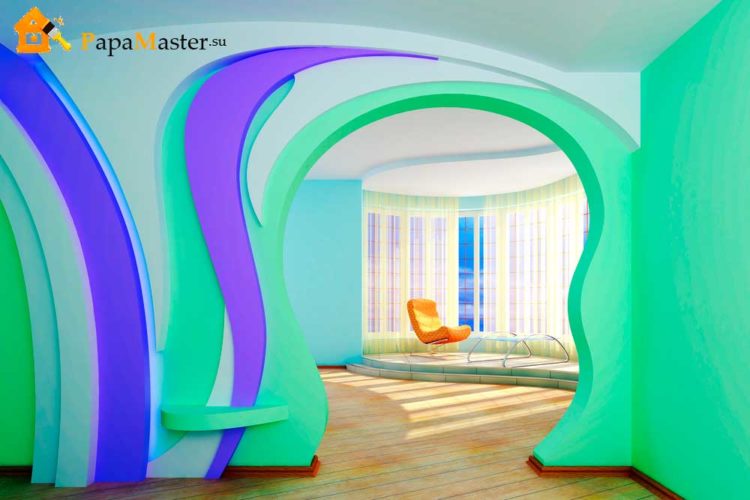 200 идей дизайна интерьера с аркой из гипсокартона с фото ?