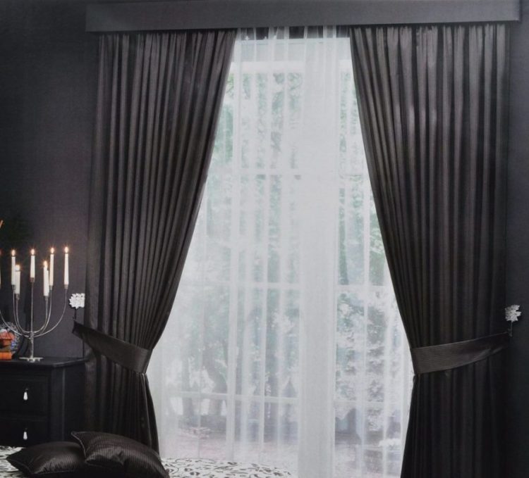 200 идей дизайна интерьера с черной тюлью с фото ?
