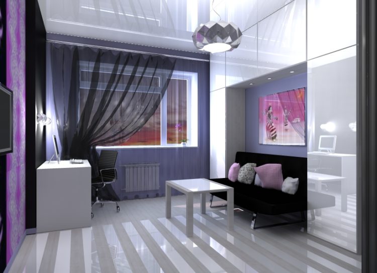 200 идей дизайна интерьера с черной тюлью с фото ?