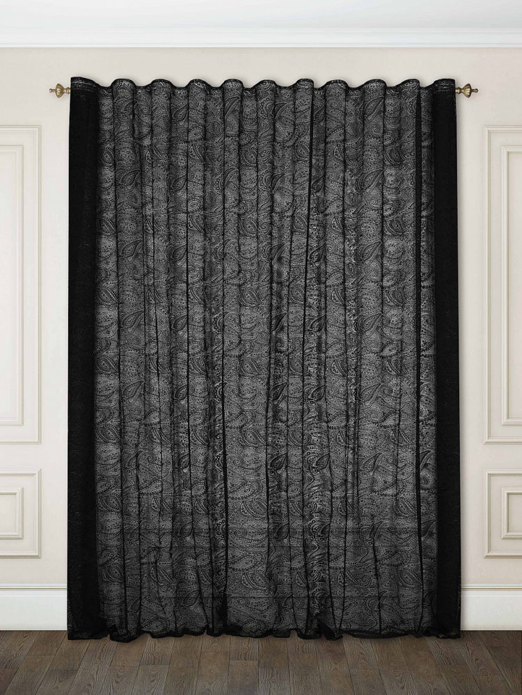 200 идей дизайна интерьера с черной тюлью с фото ?