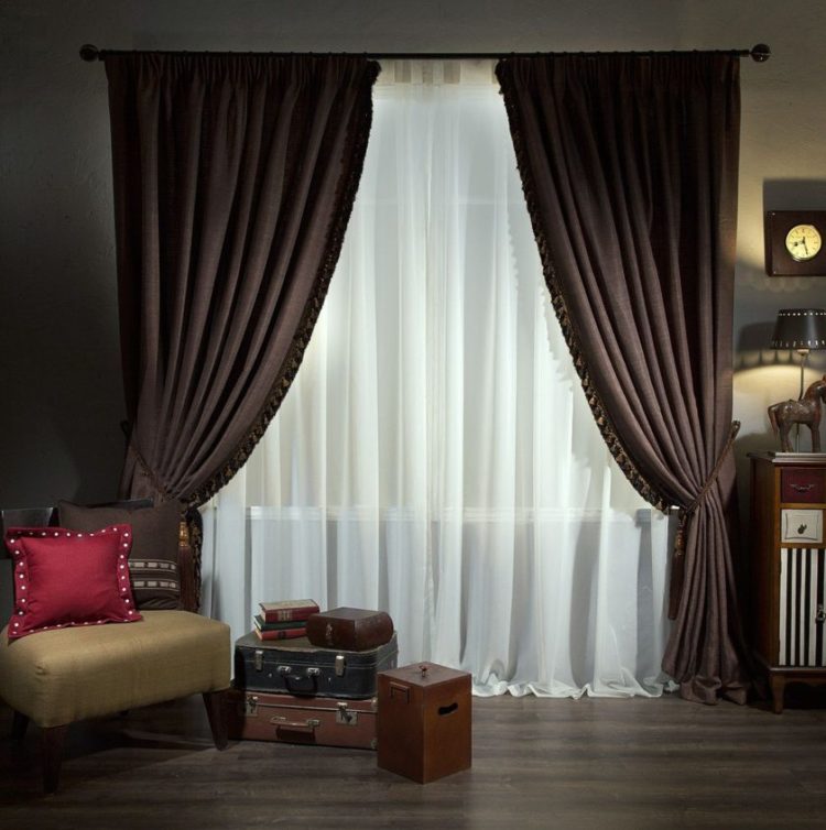 200 идей дизайна интерьера с черной тюлью с фото ?