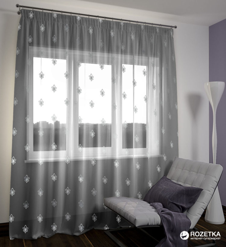 200 идей дизайна интерьера с черной тюлью с фото ?