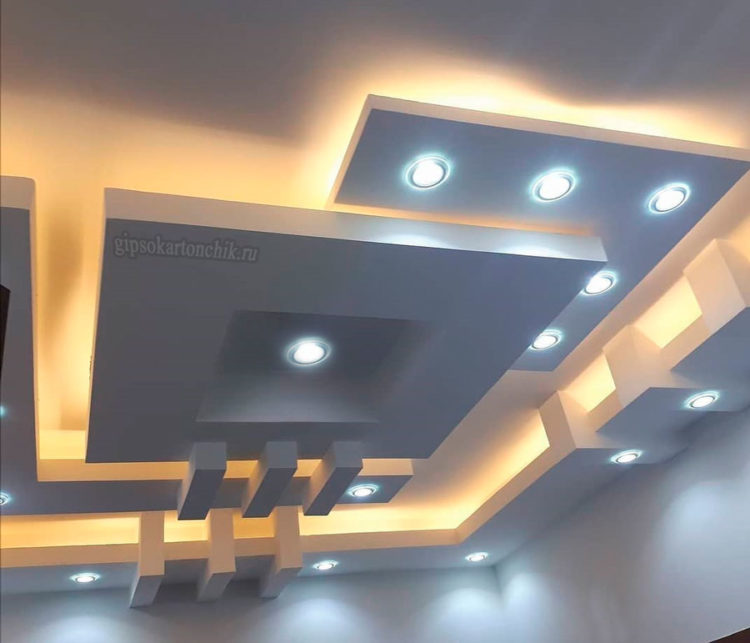 200 идей дизайна интерьера с потолками из гипсокартона с фото ?