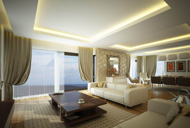 200 идей дизайна интерьера с потолками из гипсокартона с фото ?