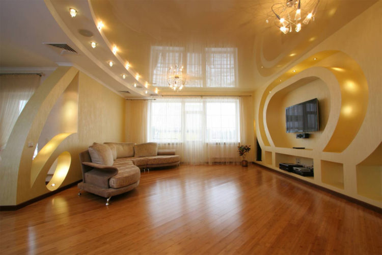 200 идей дизайна интерьера с потолками из гипсокартона с фото ?