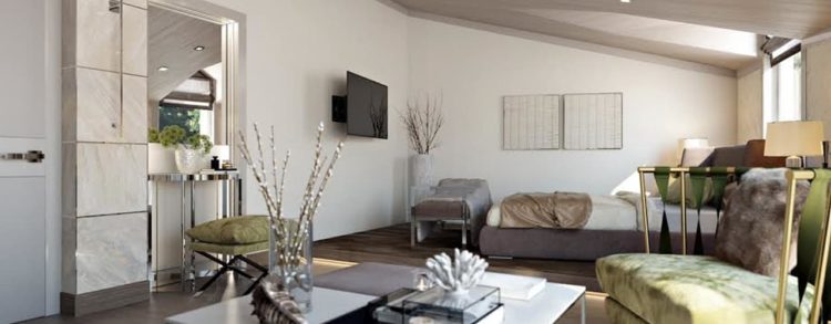 200 идей дизайна интерьера спальни на мансарде с фото ?