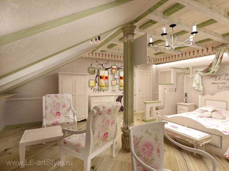 200 идей дизайна интерьера спальни на мансарде с фото ?