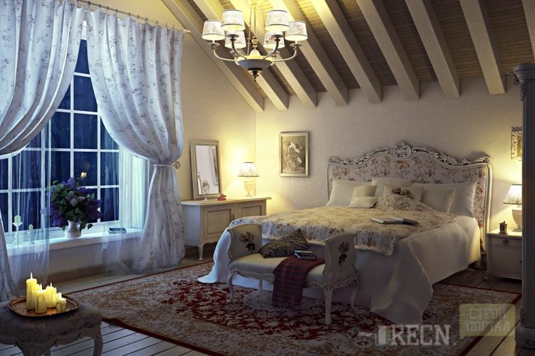 200 идей дизайна интерьера спальни на мансарде с фото ?