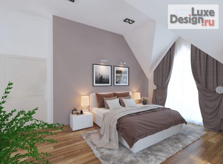 200 идей дизайна интерьера спальни на мансарде с фото ?