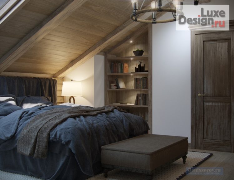200 идей дизайна интерьера спальни на мансарде с фото ?