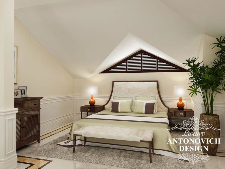 200 идей дизайна интерьера спальни на мансарде с фото ?