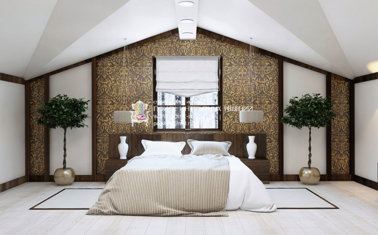 200 идей дизайна интерьера спальни на мансарде с фото ?