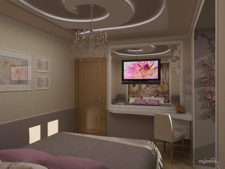200 идей дизайна интерьера спальни в хрущевке с фото ?