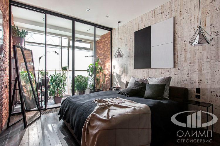 200 идей дизайна интерьера спальни в стиле лофт с фото ?