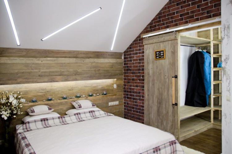 200 идей дизайна интерьера спальни в стиле лофт с фото ?