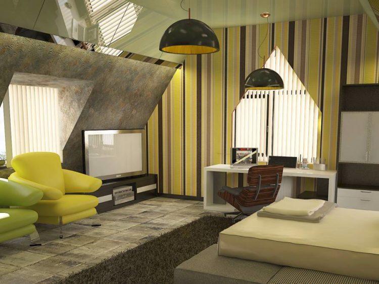 200 идей дизайна интерьера спальни в стиле лофт с фото ?