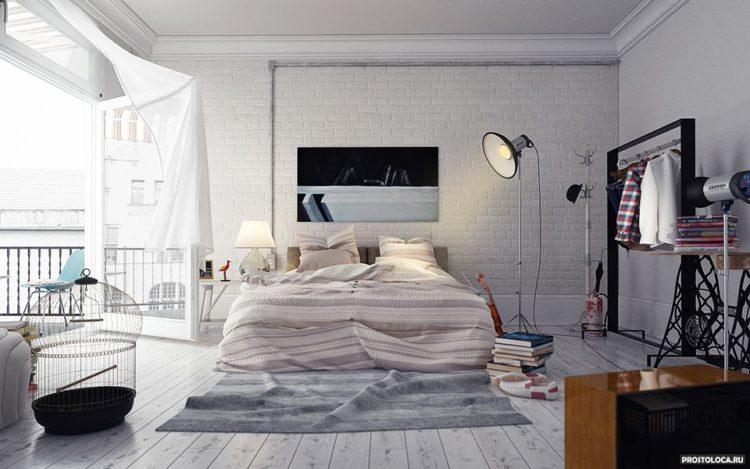 200 идей дизайна интерьера спальни в стиле лофт с фото ?