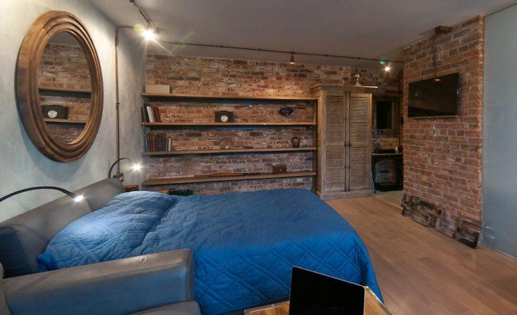 200 идей дизайна интерьера спальни в стиле лофт с фото ?
