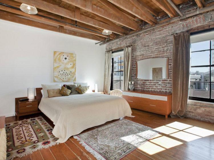 200 идей дизайна интерьера спальни в стиле лофт с фото ?