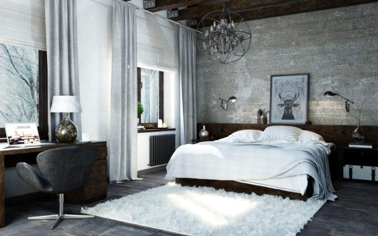 200 идей дизайна интерьера спальни в стиле лофт с фото ?