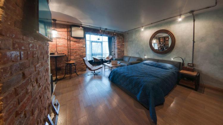 200 идей дизайна интерьера спальни в стиле лофт с фото ?