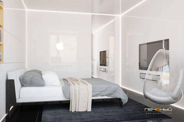 200 идей дизайна интерьера спальни в стиле минимализм с фото ?