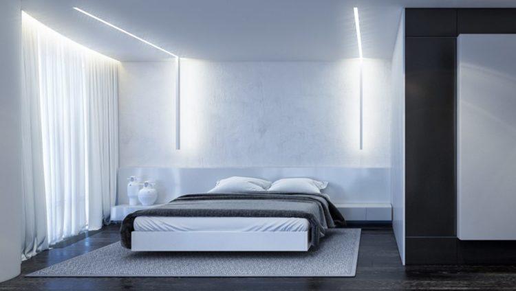 200 идей дизайна интерьера спальни в стиле минимализм с фото ?