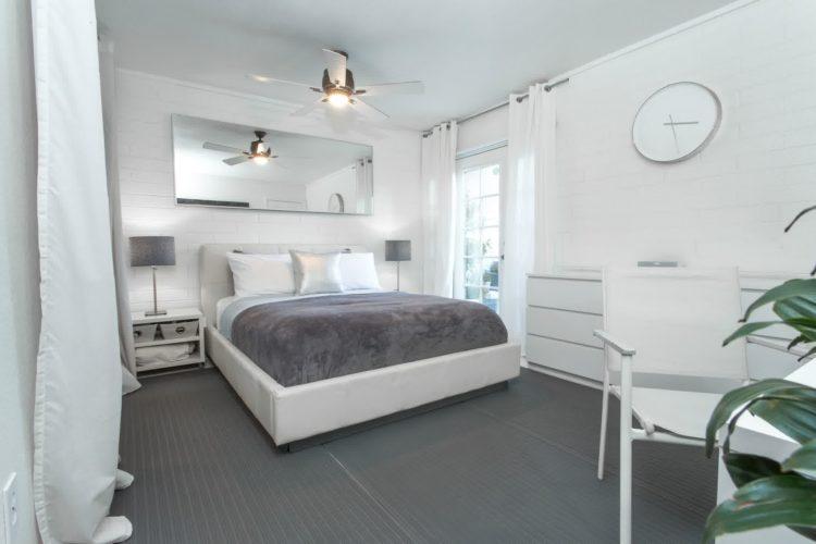 200 идей дизайна интерьера спальни в стиле минимализм с фото ?