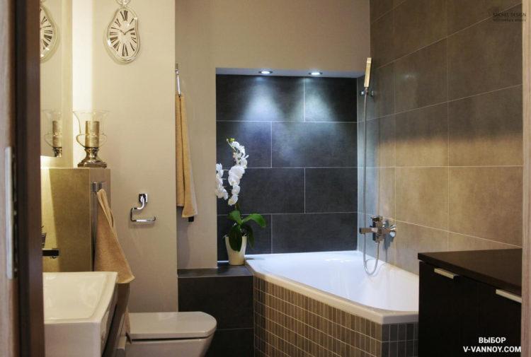 200 идей дизайна интерьера ванной в хрущевке с фото ?