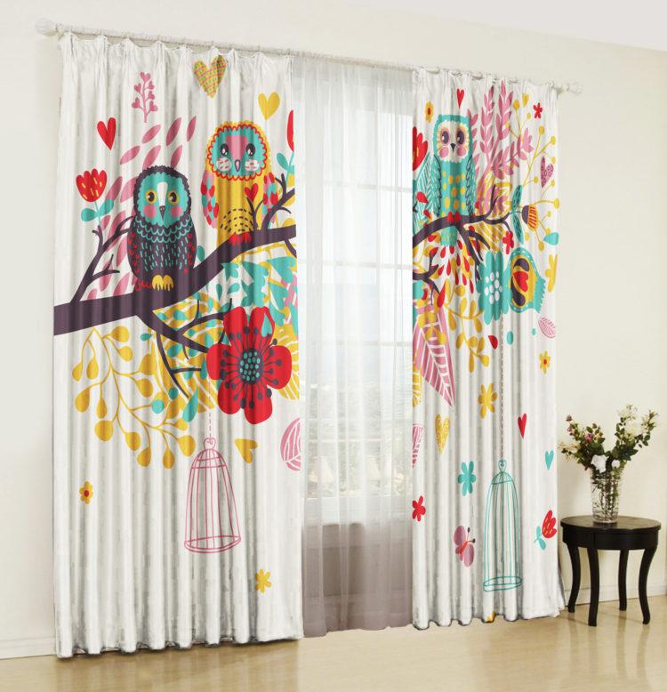 200 идей дизайна штор для детской с фото ?