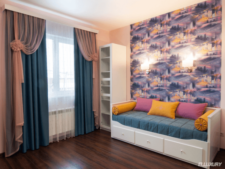 200 идей дизайна штор для детской с фото ?