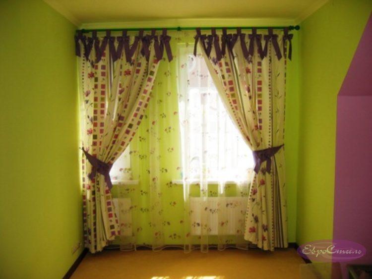 200 идей дизайна штор для детской с фото ?