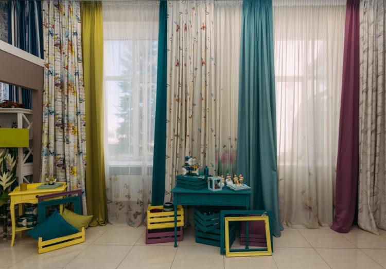 200 идей дизайна штор для детской с фото ?