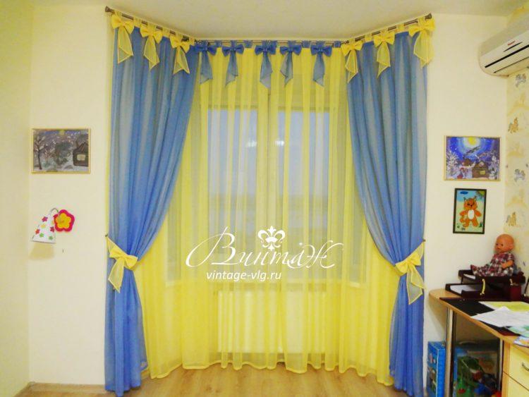 200 идей дизайна штор для детской с фото ?