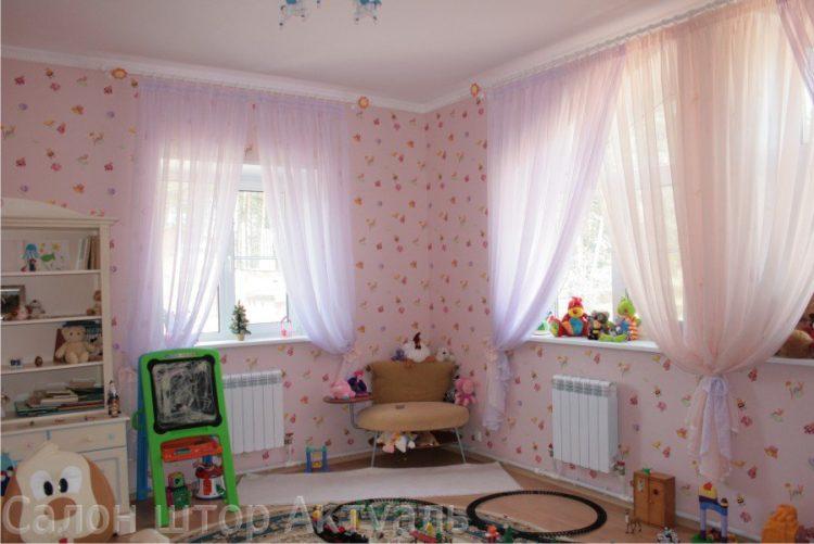200 идей дизайна штор для детской с фото ?